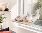 Cozy Window Cat Hammock with Strong Suction Cups