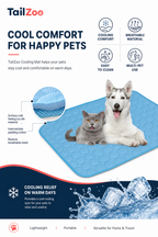 Cooling Pet Mat- Instant Comfort for Hot Summer Days