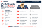 Cooling Pet Mat- Instant Comfort for Hot Summer Days