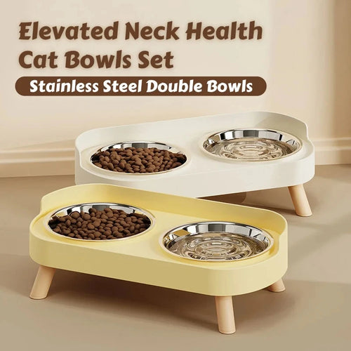 Tailzoo Elevated Pet Feeding Station