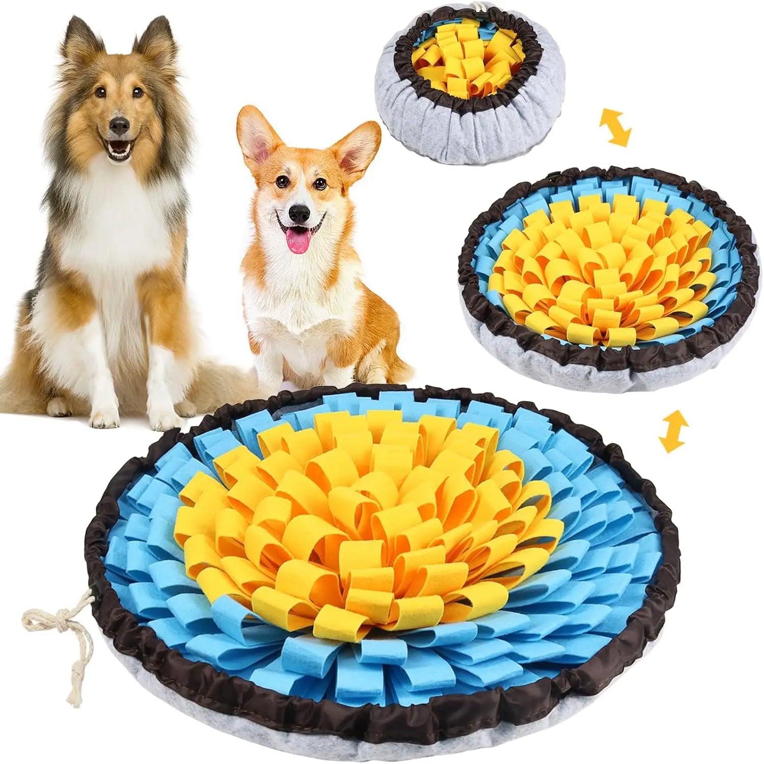 Interactive Snuffle Mat – Slow Feeding & Mental Enrichment for Dogs & Cats