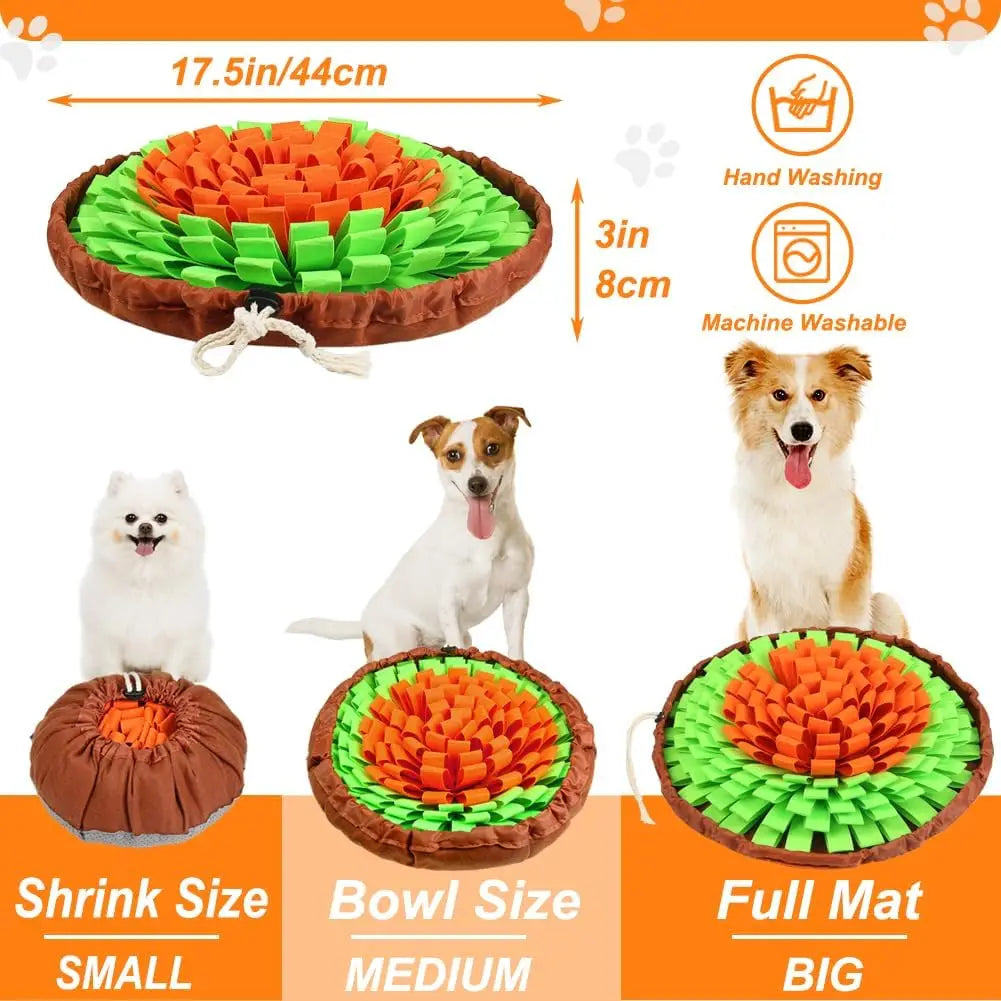 Interactive Snuffle Mat – Slow Feeding & Mental Enrichment for Dogs & Cats