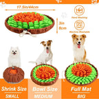 Interactive Snuffle Mat – Slow Feeding & Mental Enrichment for Dogs & Cats