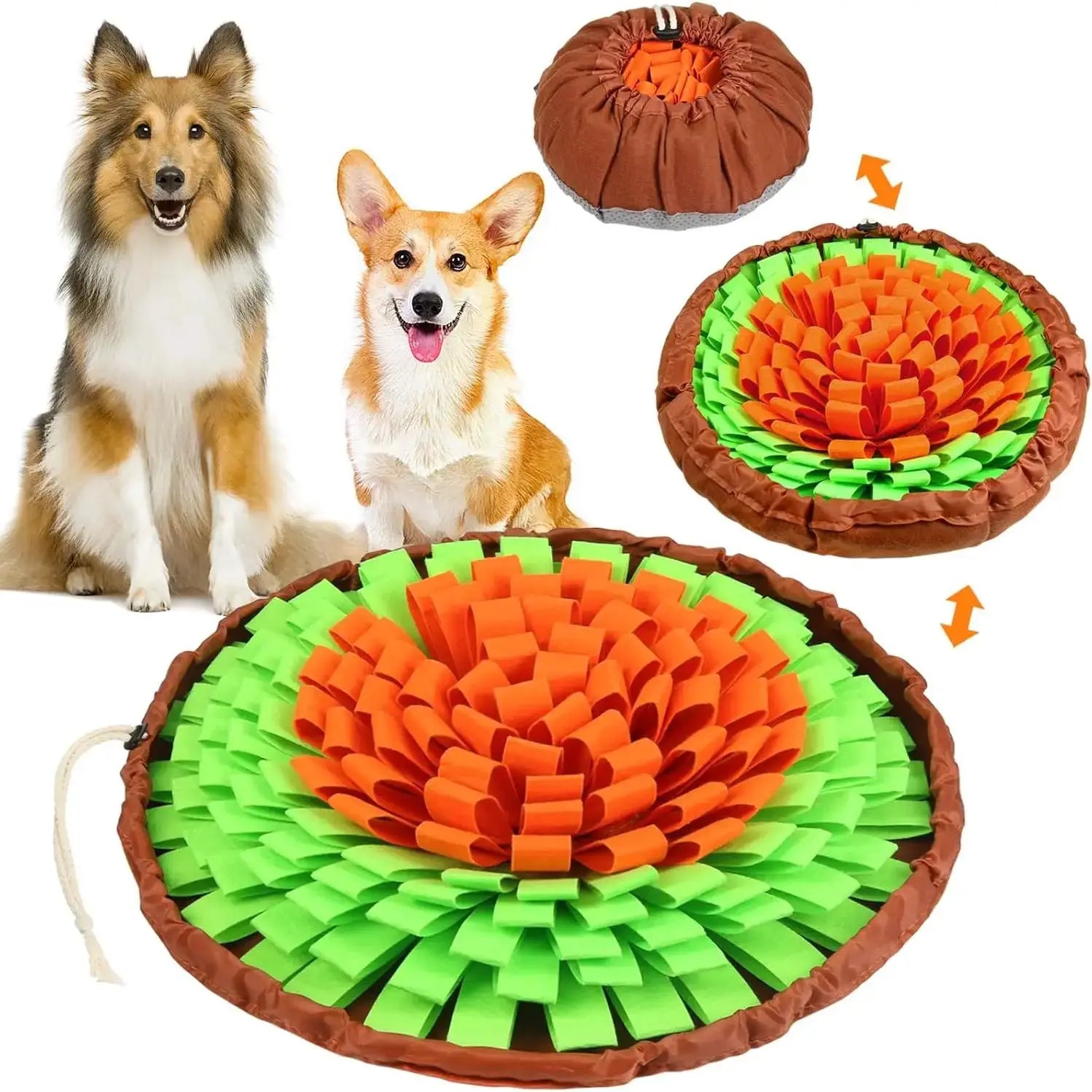 Interactive Snuffle Mat – Slow Feeding & Mental Enrichment for Dogs & Cats