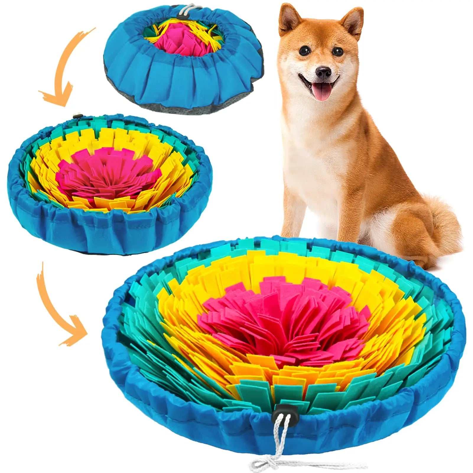 Interactive Snuffle Mat – Slow Feeding & Mental Enrichment for Dogs & Cats