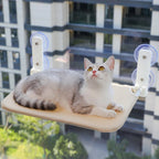Cozy Window Cat Hammock with Strong Suction Cups