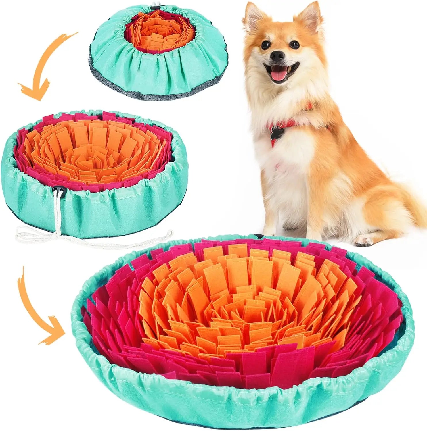 Interactive Snuffle Mat – Slow Feeding & Mental Enrichment for Dogs & Cats