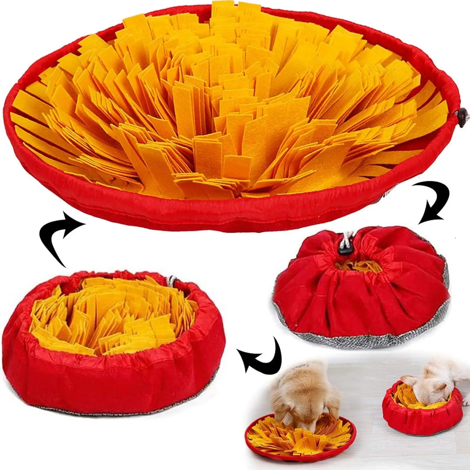 Interactive Snuffle Mat – Slow Feeding & Mental Enrichment for Dogs & Cats