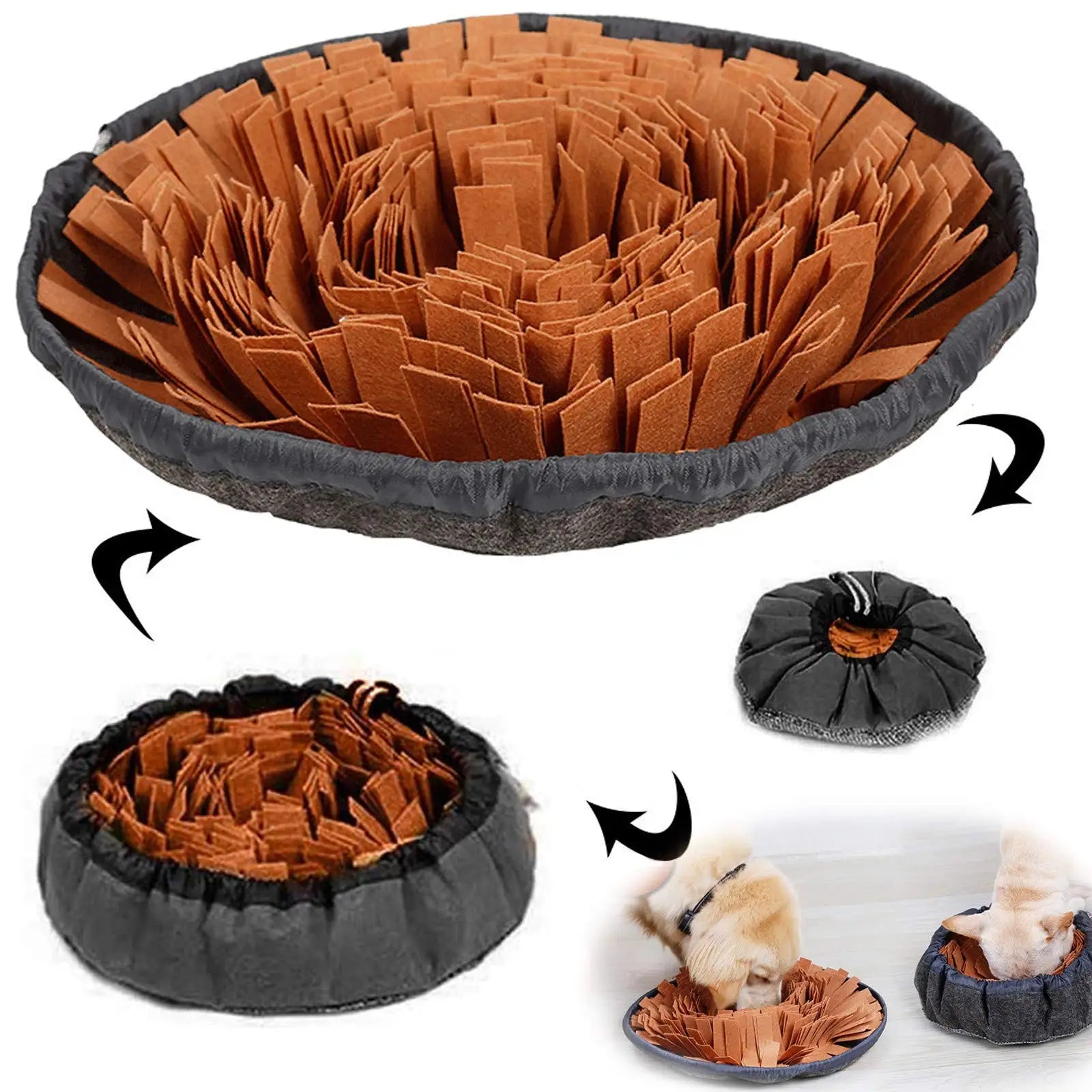 Interactive Snuffle Mat – Slow Feeding & Mental Enrichment for Dogs & Cats