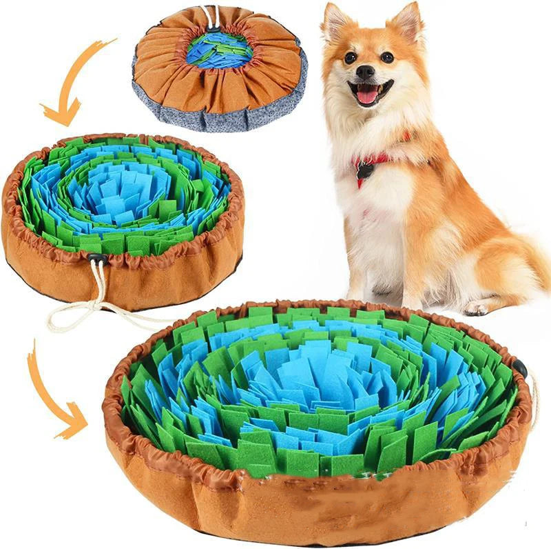 Interactive Snuffle Mat – Slow Feeding & Mental Enrichment for Dogs & Cats