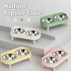 Tailzoo Elevated Pet Feeding Station