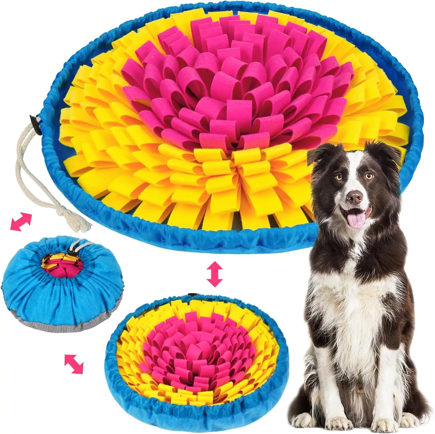 Interactive Snuffle Mat – Slow Feeding & Mental Enrichment for Dogs & Cats